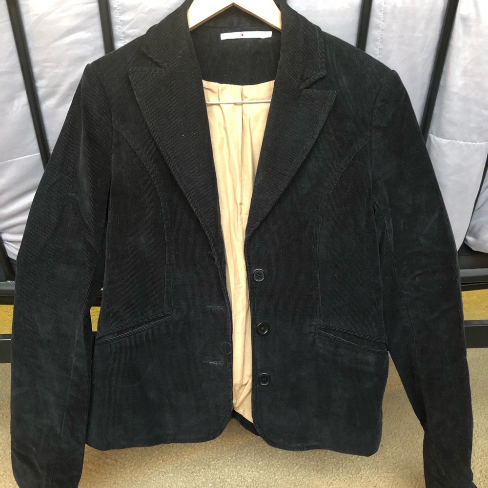 Black Tommy Hilfiger blazer size 10